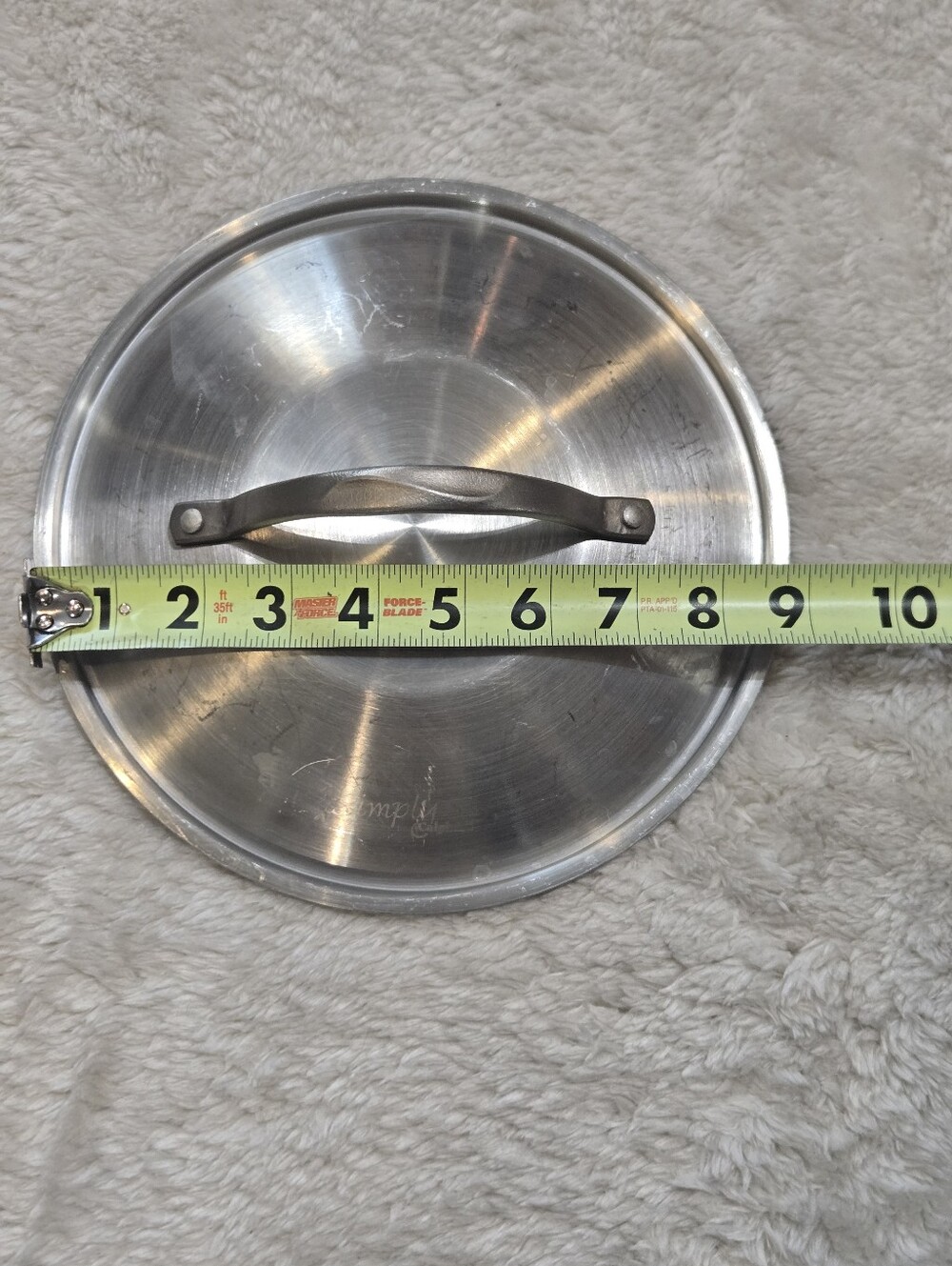 Simply Cephalon 9" Stainless Steel Replacement Lid